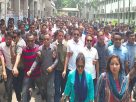 JCD Protest at Dhaka University campus